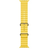 APPLE Watch Ultra GPS + Cellular 49mm Titanium Case with Yellow Ocean Band mnhg3se/a 