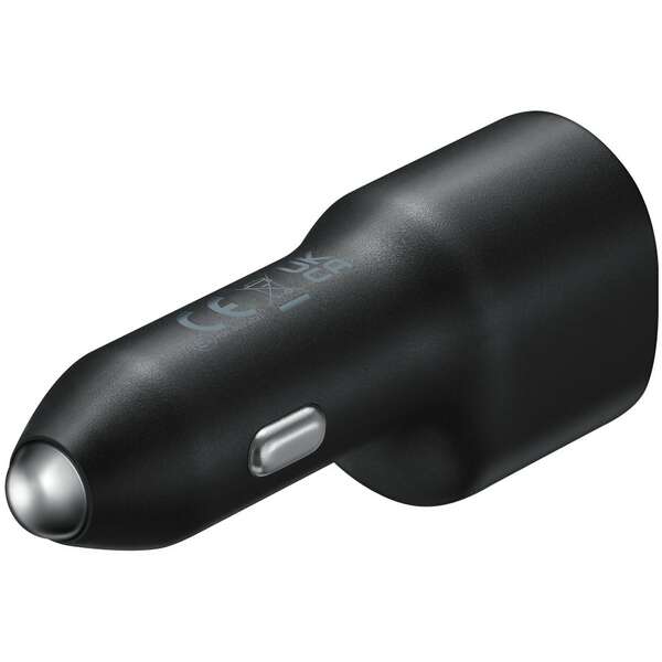 SAMSUNG 25W+15W Car Charger Duo Black EP-L4020-NBE