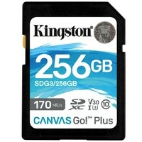 KINGSTON Mem. kartica Canvas Go! Plus SD 256GB, sdg3 / 256gb