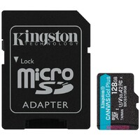 KINGSTON Mem.kartica+adapter Canvas Go! Plus microSD 128GB, sdcg3/128gb