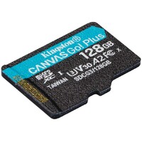 KINGSTON Mem.kart. bez adapt. Canvas Go! Plus microSD 128GB, sdcg3/128gbsp