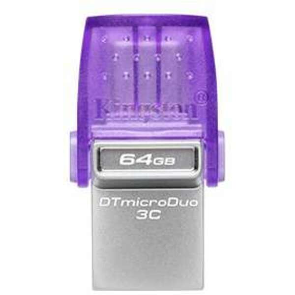 KINGSTON Fleš pen 64GB, DT microDuo3CG3, DTDUO3CG3/64GB