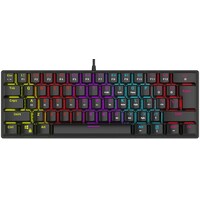 RAMPAGE PLOWER K60 BLACK BLUE SWITCH