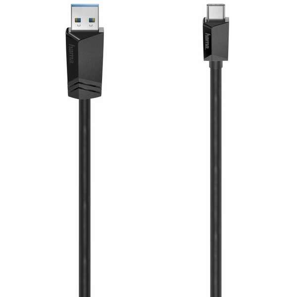 HAMA Kabl USB-C muski - USB-A muski 3.2, 5Gbit/s, 1.5m 200652