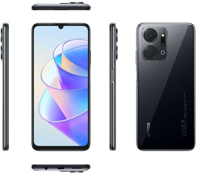HONOR X7a 4GB/128GB Midnight Black