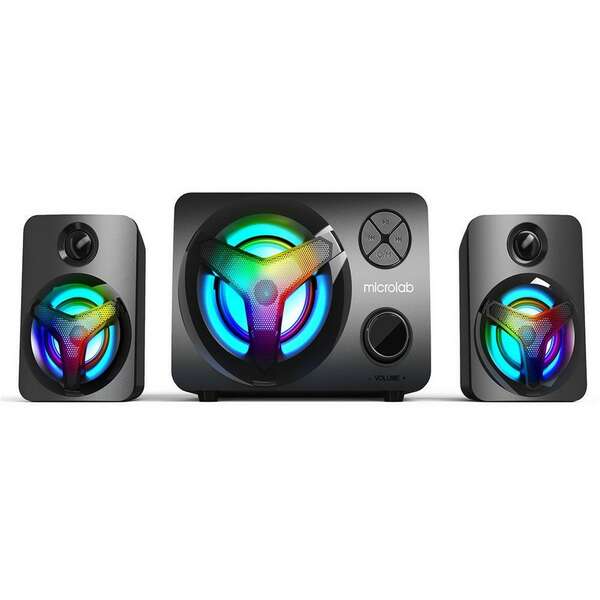 Microlab U210 2.1 11W, SD, FM radio, Bluetooth