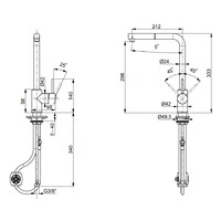 FRANKE SIRIUS-D L HROM 115.0668.280