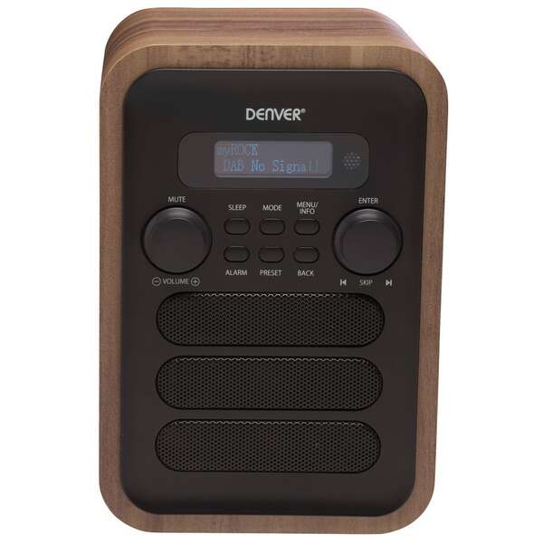 DENVER DAB-48 RADIO FM GREY