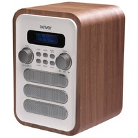 DENVER DENVER DAB-48 RADIO FM WHITE