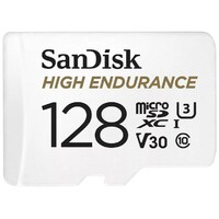 SANDISK SDHC 128GB micro 100MB / s40MB / s Class10 U3 / V30 + ADAPTER