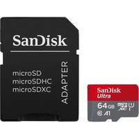 SANDISK SDXC 64GB Ultra Micro 140MB/s A1 Class 10 UHS-I + ADAPTER