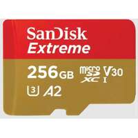 SANDISK SDXC 256GB Extreme micro 190MB / s UHS-I Class10 U3 V30 + ADAPTER