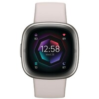 FITBIT Smart Watch Sense 2 Lunar White/ Platinum