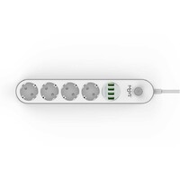 MOYE Voltaic Power Strip 16A/4000W/4USB/4 sockets