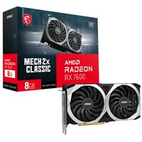 MSI AMD Radeon RX 7600 8GB 128bit RX 7600 MECH 2X CLASSIC 8G OC