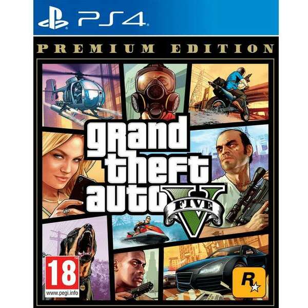 PS4 Grand Theft Auto 5 Premium Edition