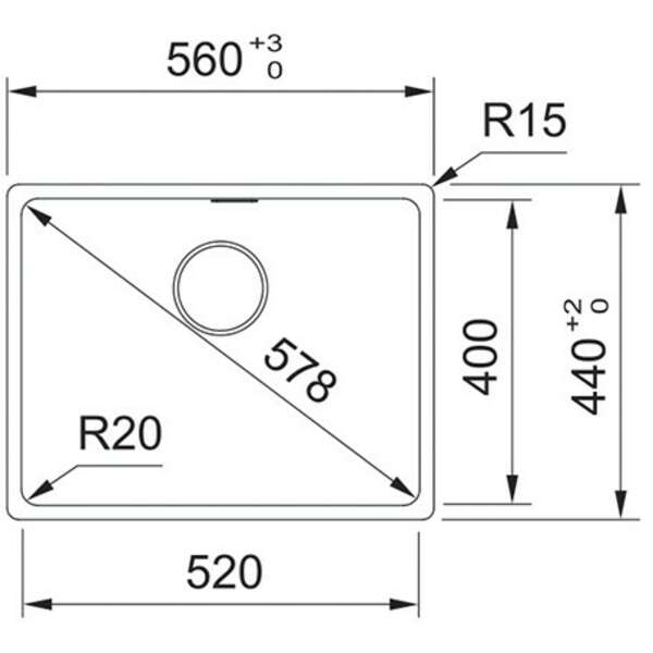 FRANKE MRG 610-52 114.0661.658