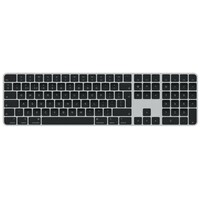 APPLE Magic Keyboard w Touch ID and Numeric Keypad - Black Keys - International English mmmr3z/a