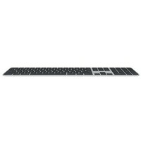 APPLE Magic Keyboard w Touch ID and Numeric Keypad - Black Keys - International English mmmr3z/a