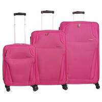 ENOVA VIGO Set kofera 3 / 1 Pink