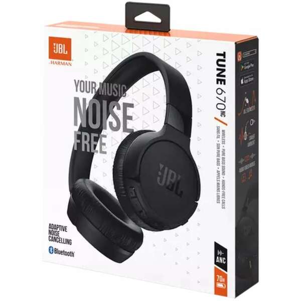 JBL Tune 670 NC BLK