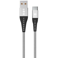 S-LINK USB - Tip C, 1 M, 3A, SL-STM60L srebrni