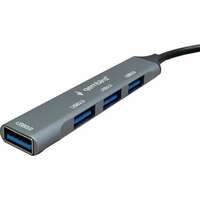 GEMBIRD UHB-U3P4-06 HUB Type-A+C to 3xUSB2.0 + 1 USB3.0 Aluminum