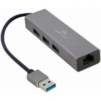 GEMBIRD A-AMU3-LAN-01 USB AM Gigabit network adapter with 3-port USB 3.0 hub