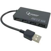 GEMBIRD UHB-U2P4-02 USB2.0 4-port HUB black