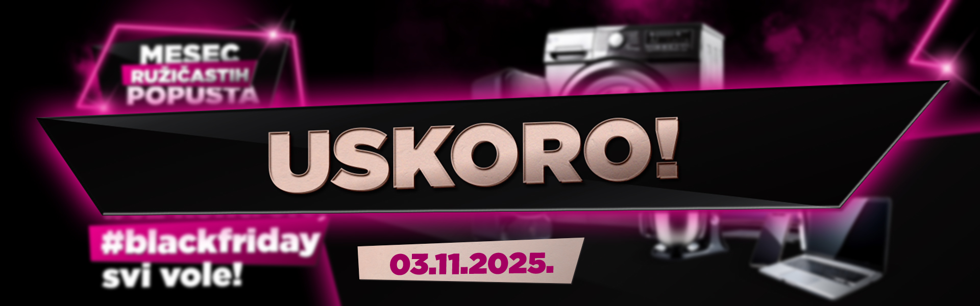 Black Friday novembar od 03. 11. 2025.