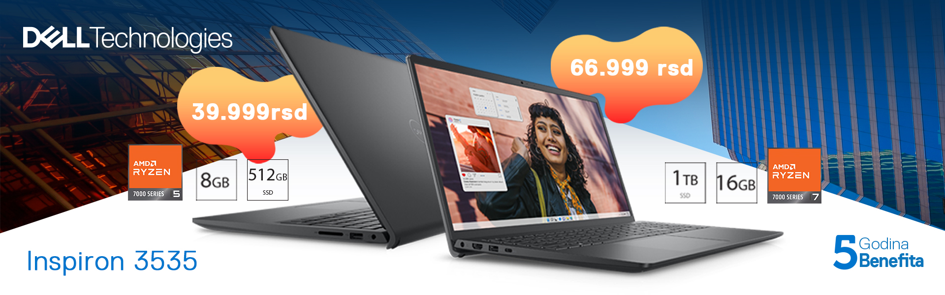 Dell Inspiron 3535