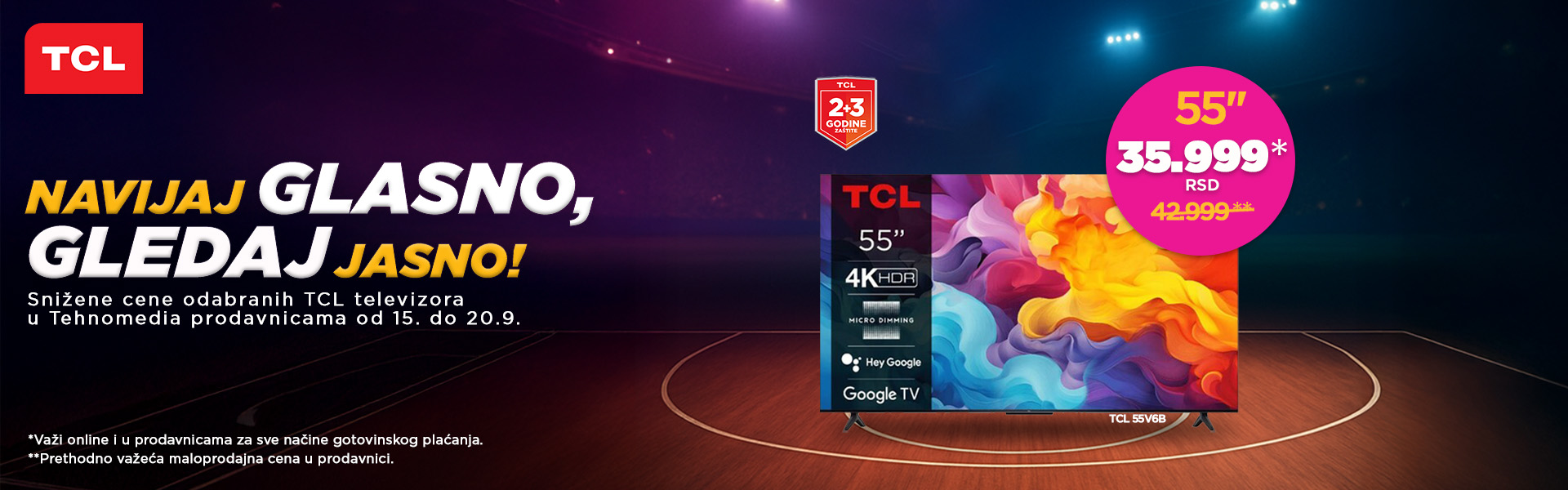 TCL televizori