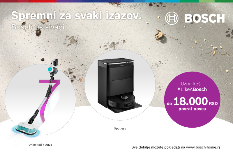 Bosch usisivači cashback