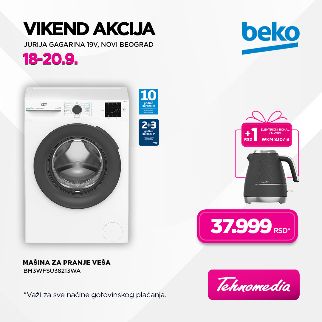 BEKO BM3WFSU38213WA