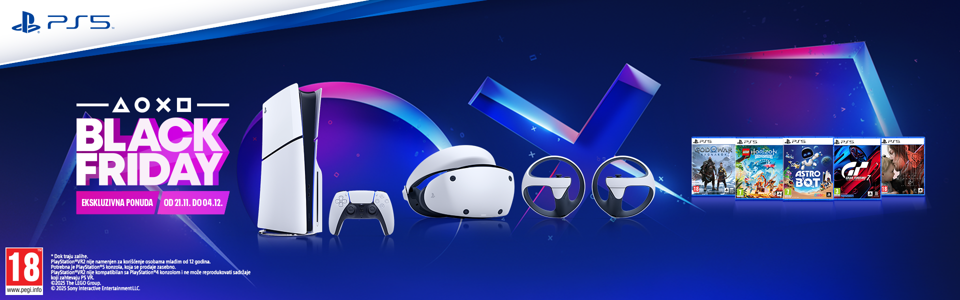 PS5 i oprema Black Friday