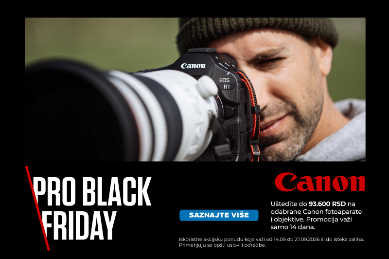 Canon fotoaparati i objektivi