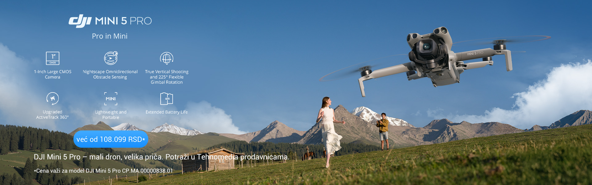 DJI dron
