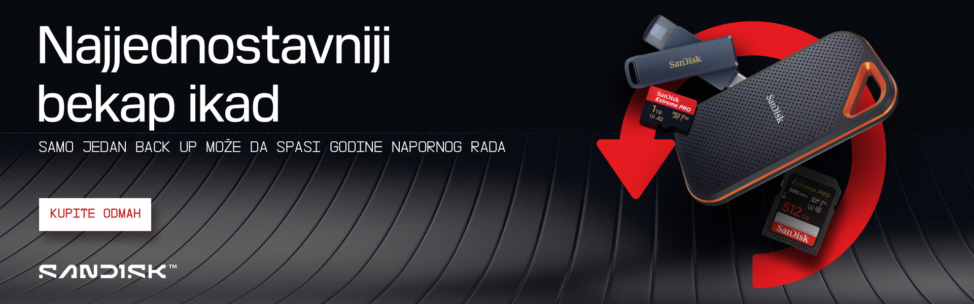 SanDisk backup uredjaji