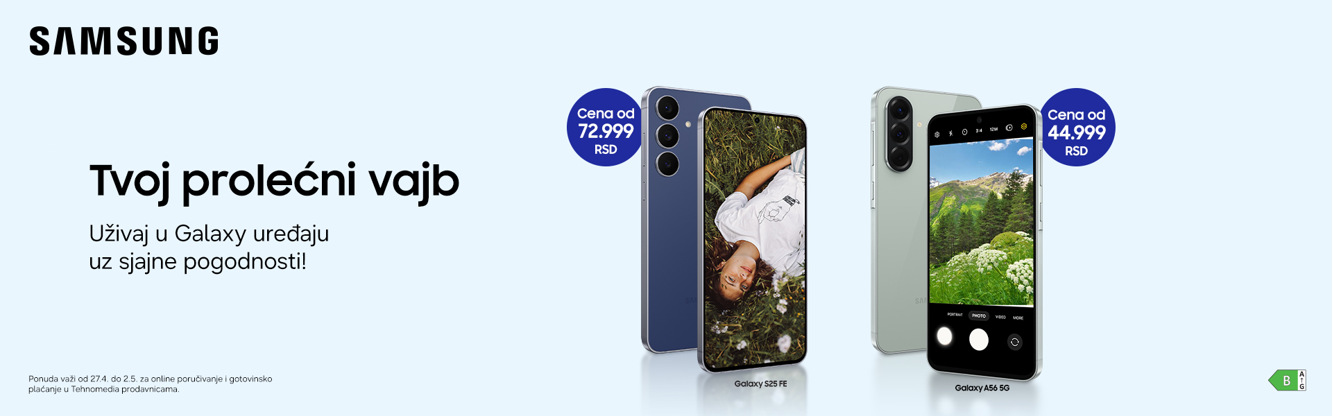 Samsung Galxy A56 i S25 FE