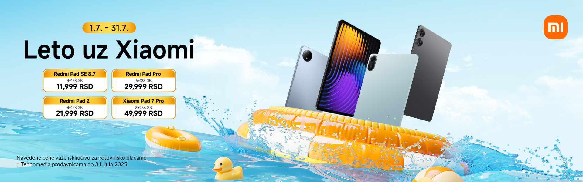 Xiaomi mobilni telefoni i tableti