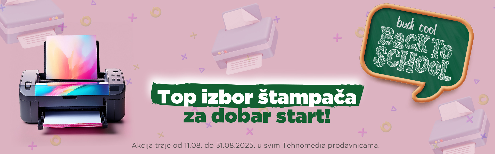Štampači Back To School 2025.