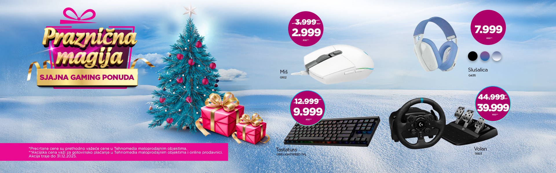 Logitech gaming oprema