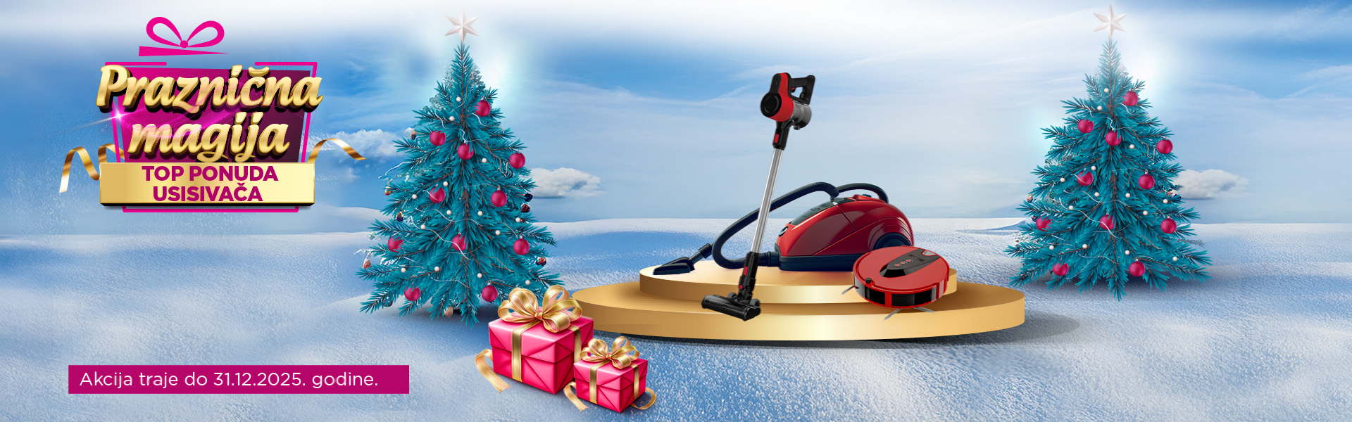 Praznična ponuda usisivača