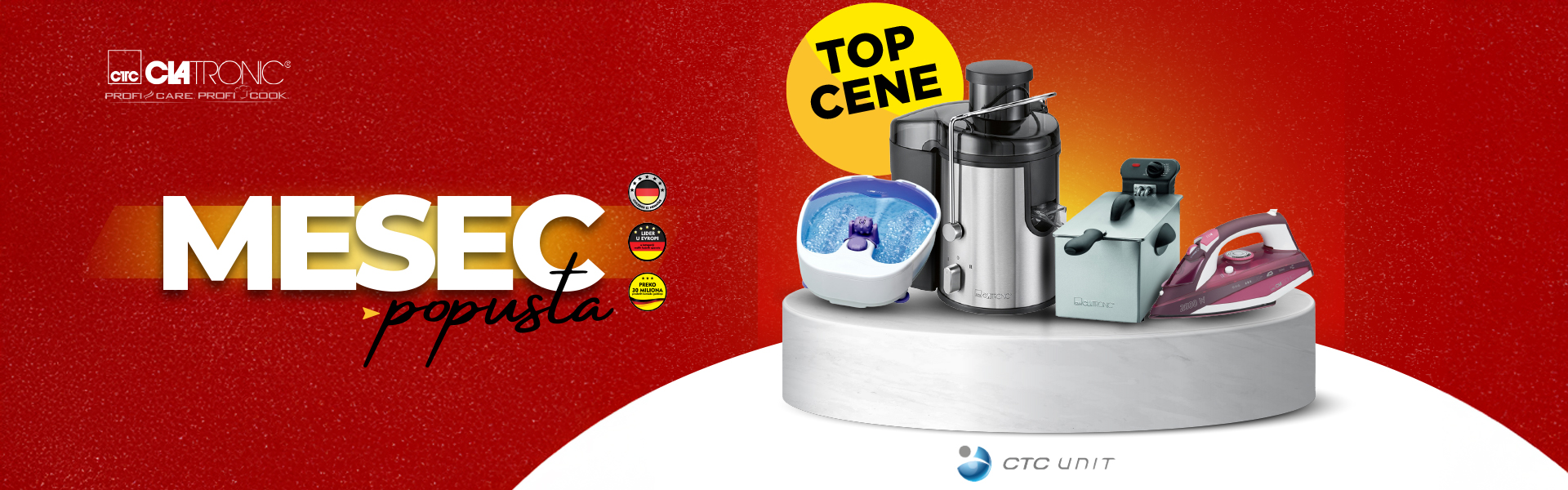  Clatronic, Profi Cook i Profi Care