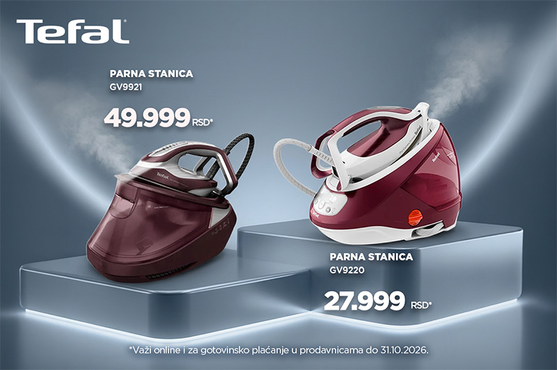 Tefal pegle i parne stanice