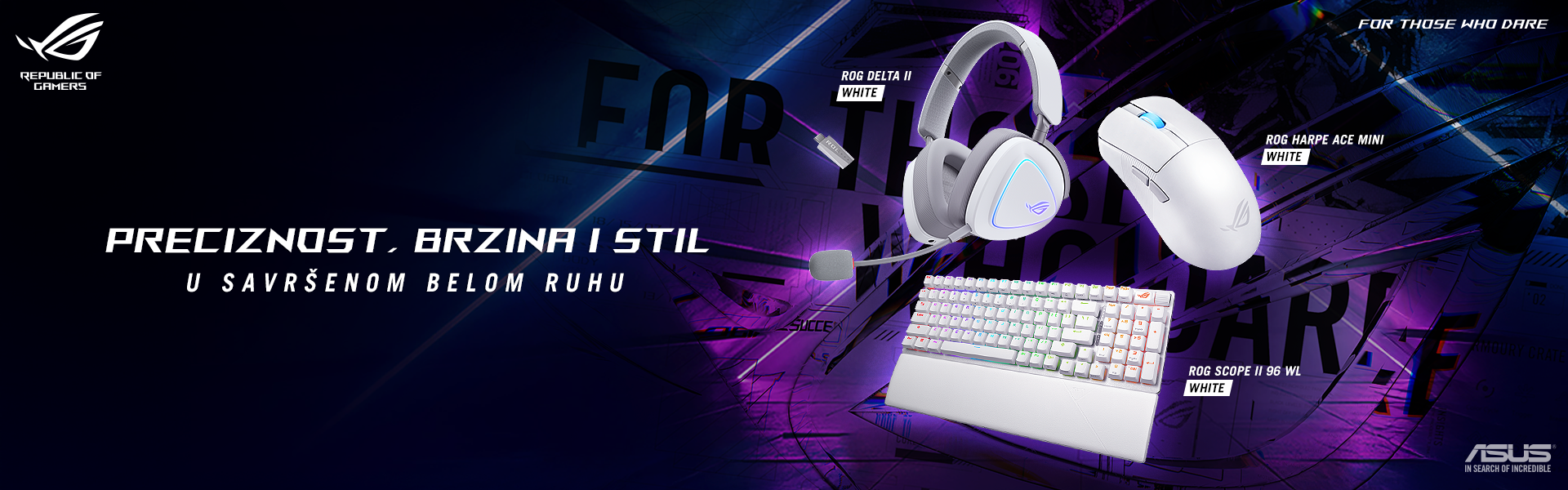 Asus ROG gaming oprema