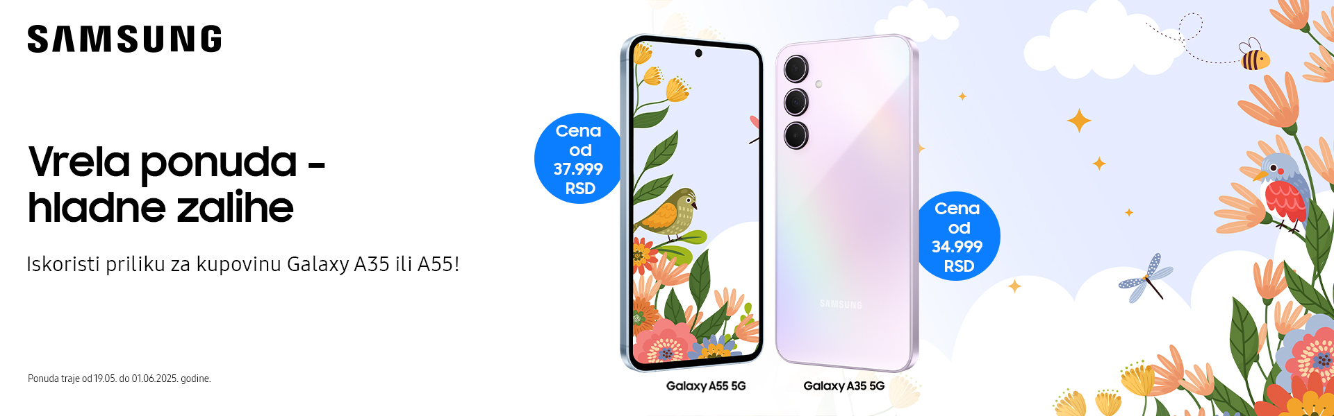 Samsnug Galaxy A35 i A55