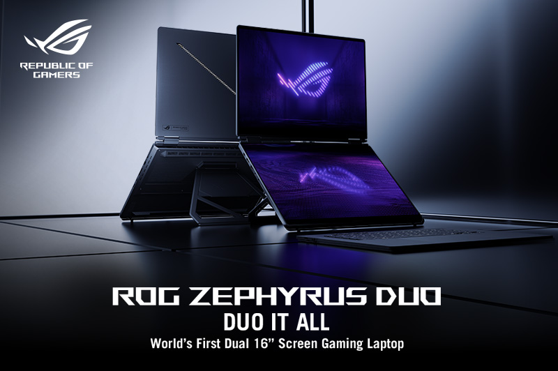 Asus ROG Zephirus Duo laptop