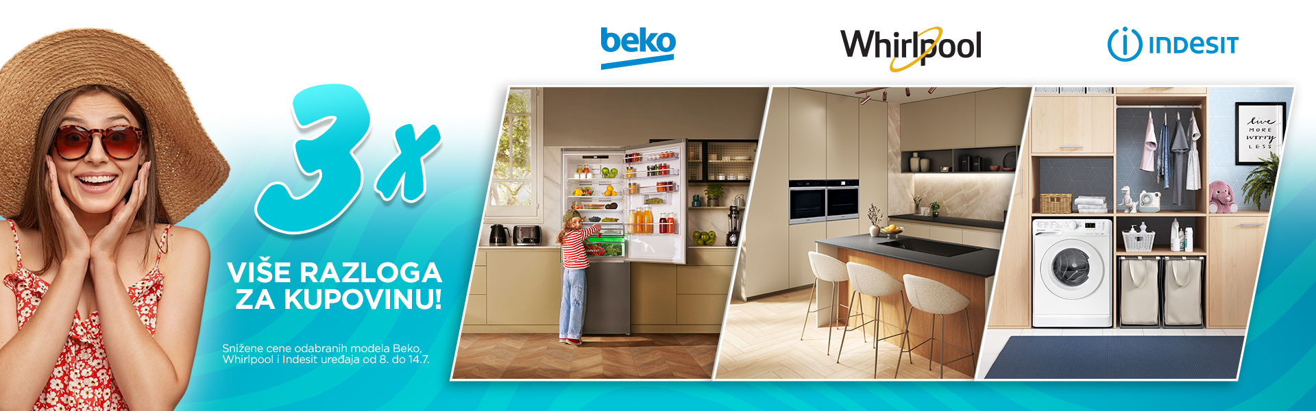 Whirlpool, Beko, Indesit