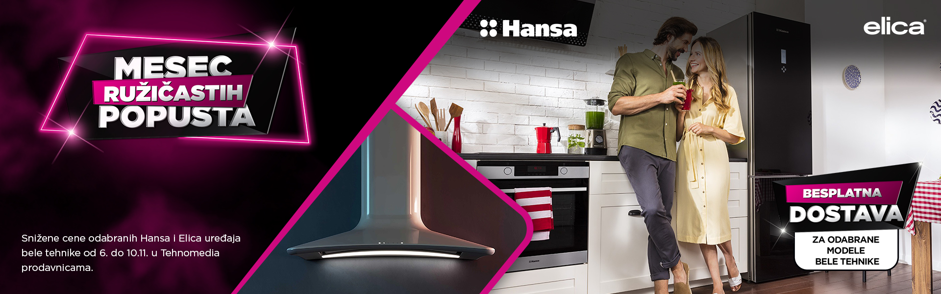 Hansa i Elica bela tehnika